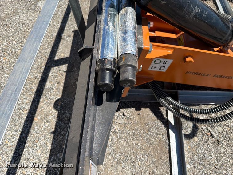 image for item EX4223 2025 LandHonor SHB-11-53D skid steer breaker