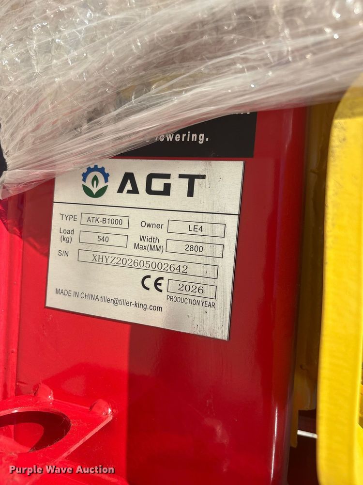 image for item EX4229 2026 AGT ATK-B1000 two post vehicle lift