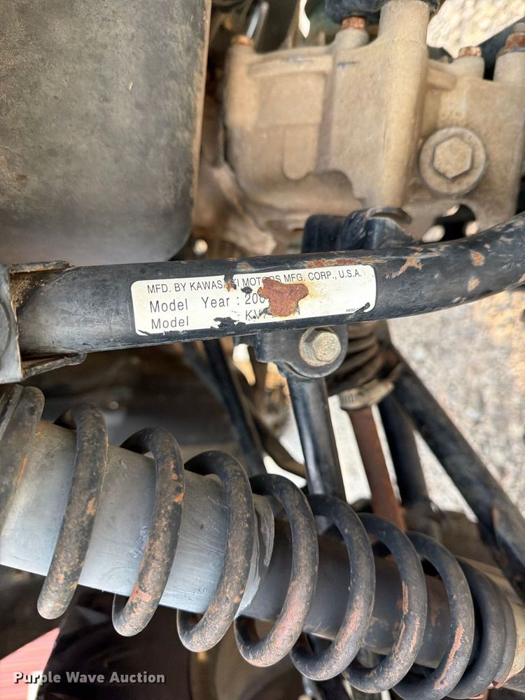 image for item EX4340 2007 Kawasaki Brute Force 750 ATV