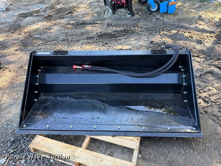 image for item EX4350 2026 Wolverine HB72 skid steer power rake bucket