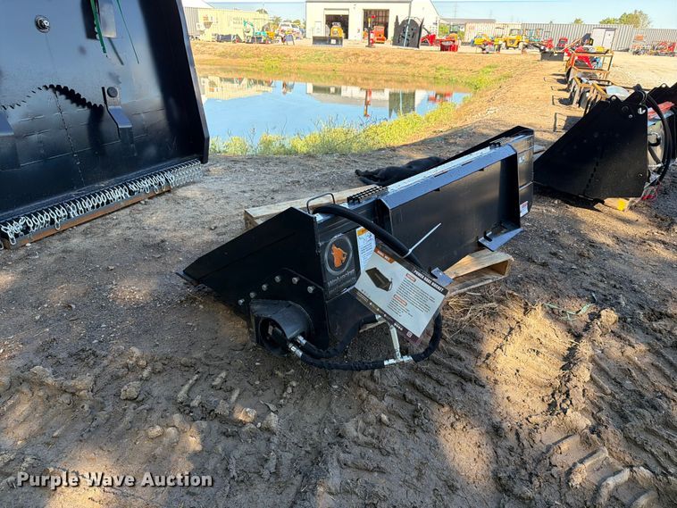 image for item EX4350 2026 Wolverine HB72 skid steer power rake bucket