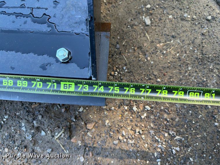 image for item EX4350 2026 Wolverine HB72 skid steer power rake bucket