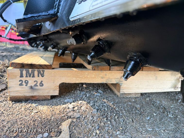image for item EX4350 2026 Wolverine HB72 skid steer power rake bucket