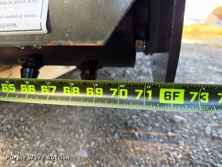 image for item EX4350 2026 Wolverine HB72 skid steer power rake bucket