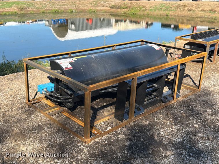 image for item EX4352 2026 Mower King SSAB72 skid steer broom