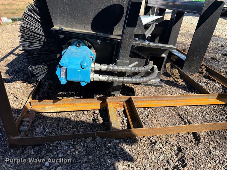 image for item EX4352 2026 Mower King SSAB72 skid steer broom