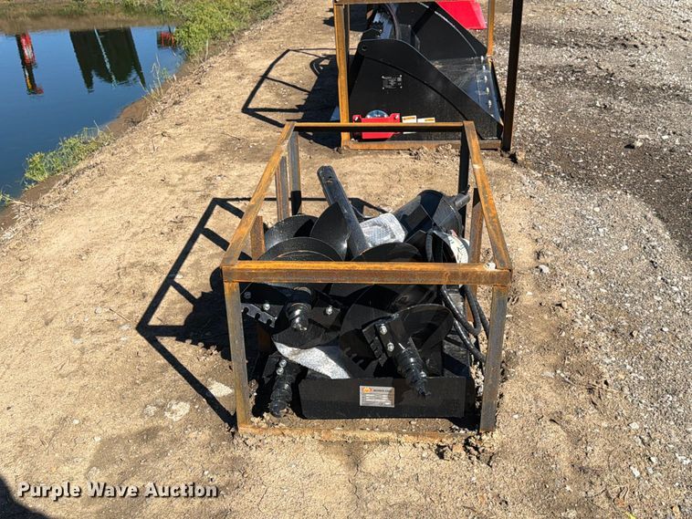 image for item EX4354 2026 Mower King SSECAG-Y skid steer auger