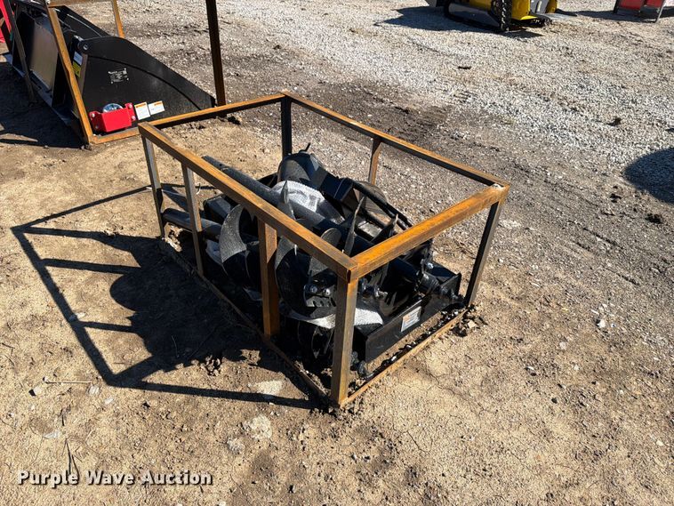 image for item EX4354 2026 Mower King SSECAG-Y skid steer auger