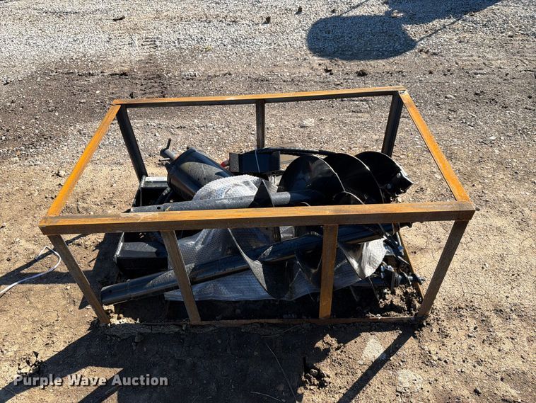 image for item EX4354 2026 Mower King SSECAG-Y skid steer auger