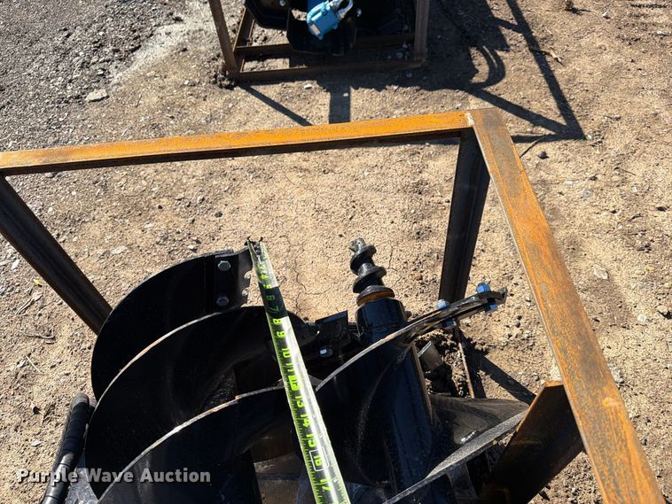 image for item EX4354 2026 Mower King SSECAG-Y skid steer auger