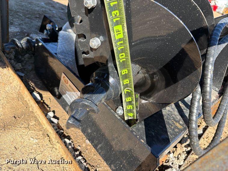 image for item EX4354 2026 Mower King SSECAG-Y skid steer auger