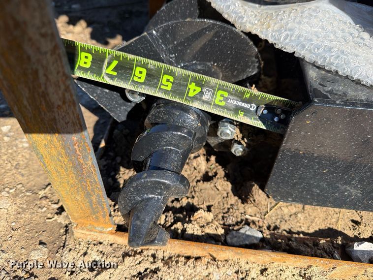 image for item EX4354 2026 Mower King SSECAG-Y skid steer auger