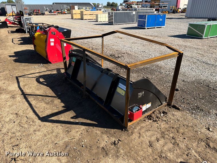 image for item EX4355 Raytree RMRB72 skid steer power rake bucket