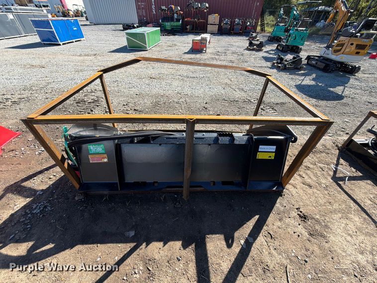 image for item EX4355 Raytree RMRB72 skid steer power rake bucket