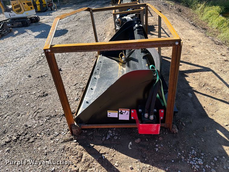 image for item EX4355 Raytree RMRB72 skid steer power rake bucket