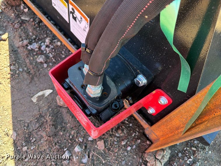image for item EX4355 Raytree RMRB72 skid steer power rake bucket