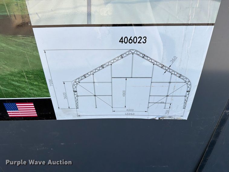 image for item EX4358 Covermore 406023DP double truss arch shelter