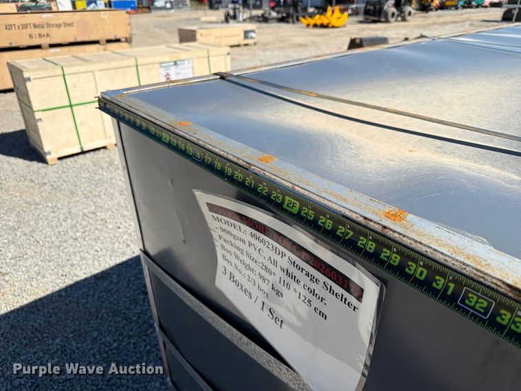 image for item EX4358 Covermore 406023DP double truss arch shelter