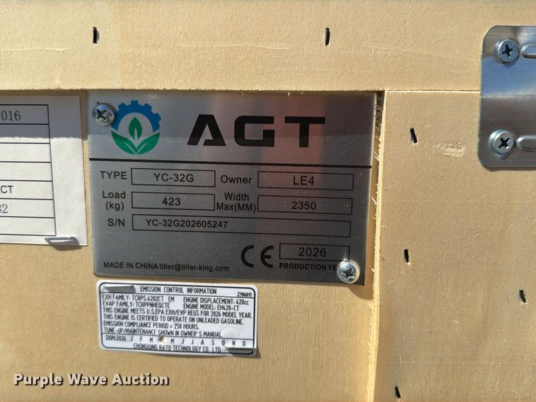 image for item EX4363 2026 AGROTK YC-32G sawmill