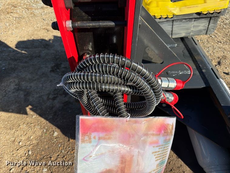 image for item EX4367 Raytree RMPP680 skid steer post pounder