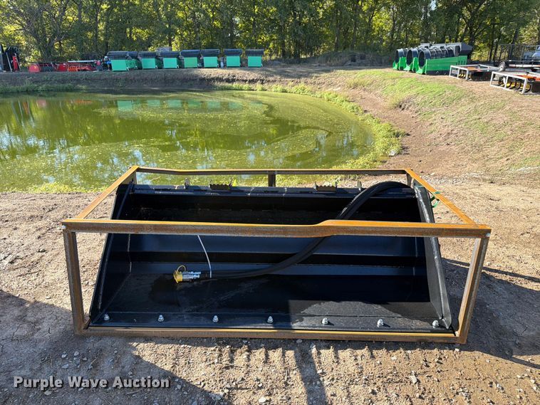image for item EX4368 Raytree RMRB72 skid steer power rake bucket