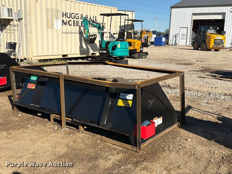 image for item EX4368 Raytree RMRB72 skid steer power rake bucket