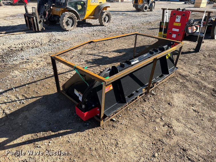 image for item EX4368 Raytree RMRB72 skid steer power rake bucket