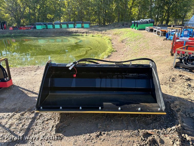 image for item EX4369 Raytree RMRB72 skid steer power rake bucket