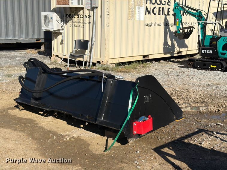 image for item EX4369 Raytree RMRB72 skid steer power rake bucket