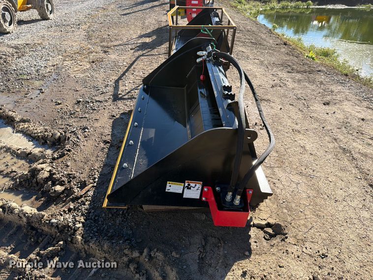 image for item EX4369 Raytree RMRB72 skid steer power rake bucket