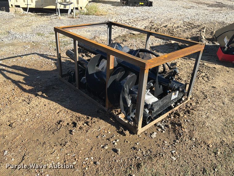 image for item EX4370 2026 Mower King SSECAG-Y skid steer auger