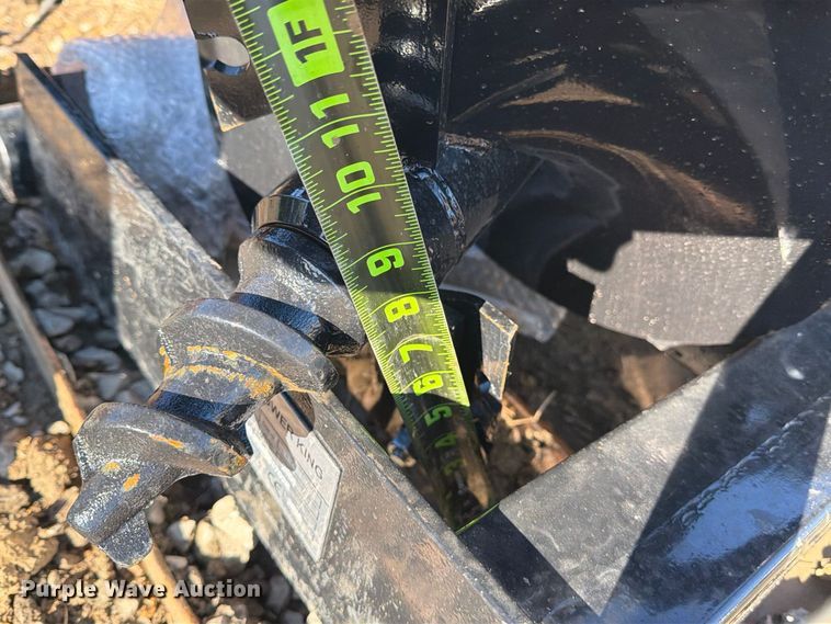 image for item EX4370 2026 Mower King SSECAG-Y skid steer auger