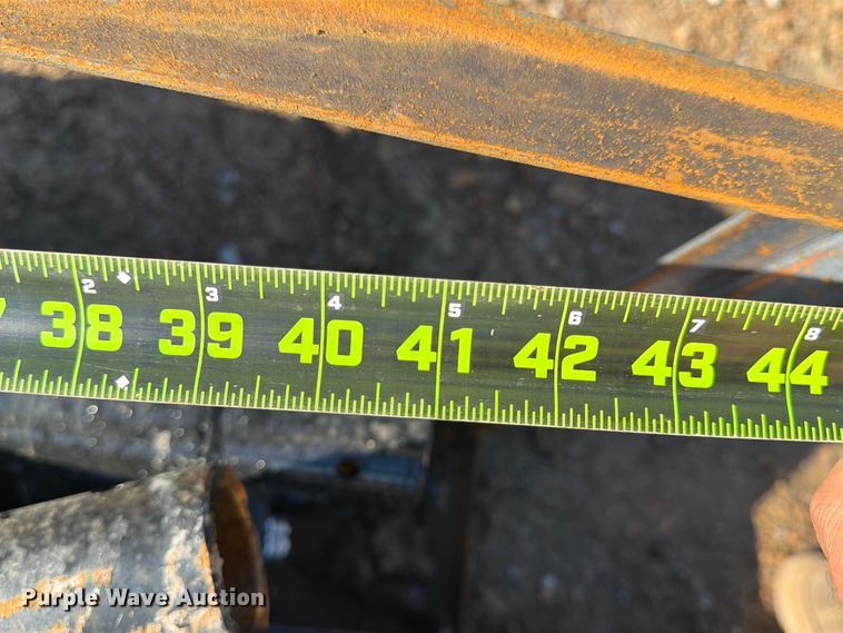 image for item EX4370 2026 Mower King SSECAG-Y skid steer auger