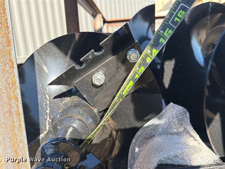 image for item EX4370 2026 Mower King SSECAG-Y skid steer auger