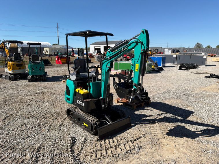 image for item EX4376 2026 CFG Industrial KT13R mini excavator