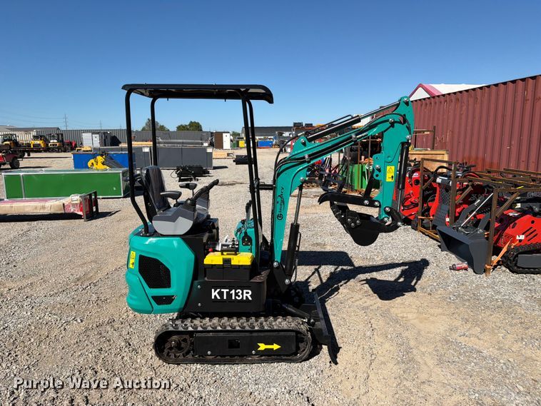 image for item EX4376 2026 CFG Industrial KT13R mini excavator