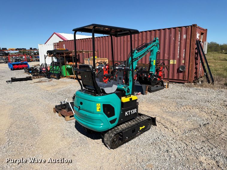 image for item EX4376 2026 CFG Industrial KT13R mini excavator