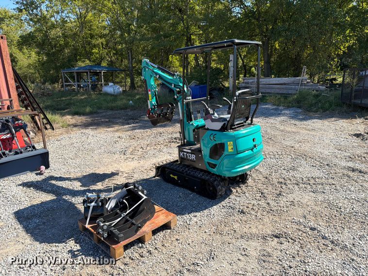 image for item EX4376 2026 CFG Industrial KT13R mini excavator