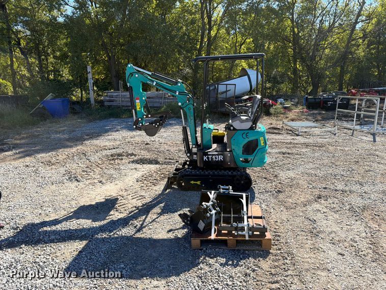 image for item EX4376 2026 CFG Industrial KT13R mini excavator