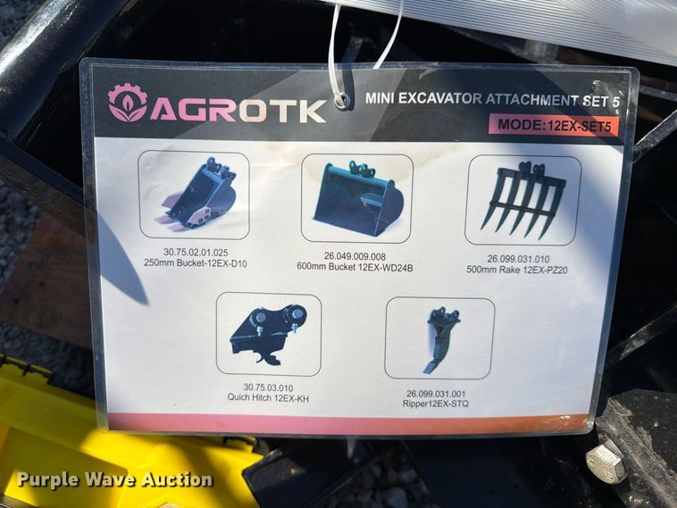 image for item EX4376 2026 CFG Industrial KT13R mini excavator