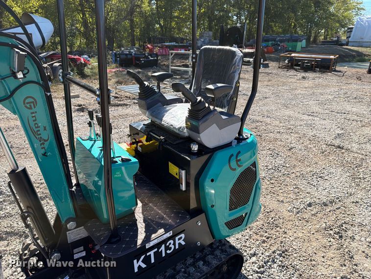 image for item EX4376 2026 CFG Industrial KT13R mini excavator