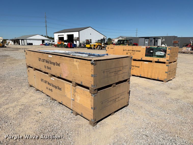 image for item EX4380 KJ K42301 metal shed