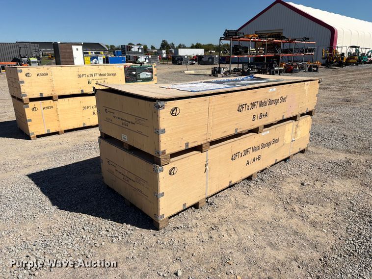 image for item EX4380 KJ K42301 metal shed
