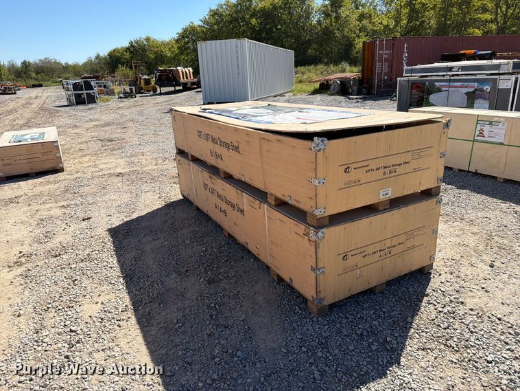 image for item EX4380 KJ K42301 metal shed