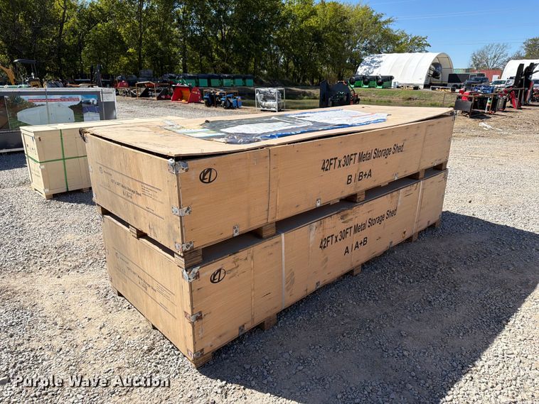 image for item EX4380 KJ K42301 metal shed