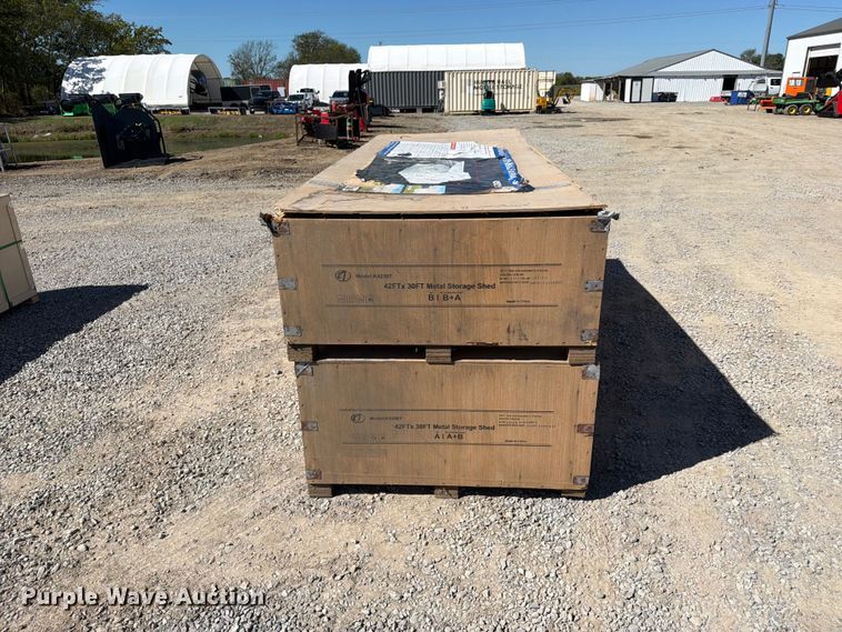 image for item EX4380 KJ K42301 metal shed