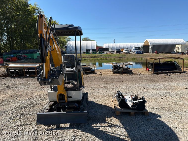 image for item EX4381 CFG Industrial XZ20R mini excavator