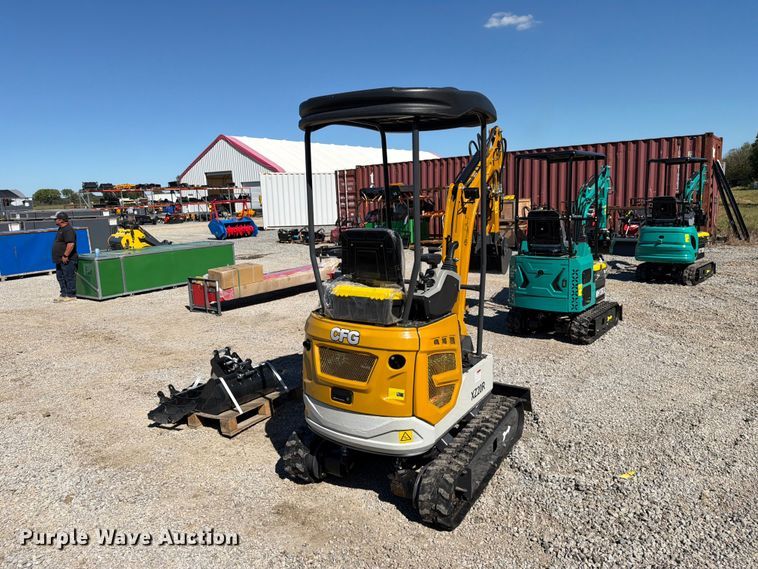 image for item EX4381 CFG Industrial XZ20R mini excavator