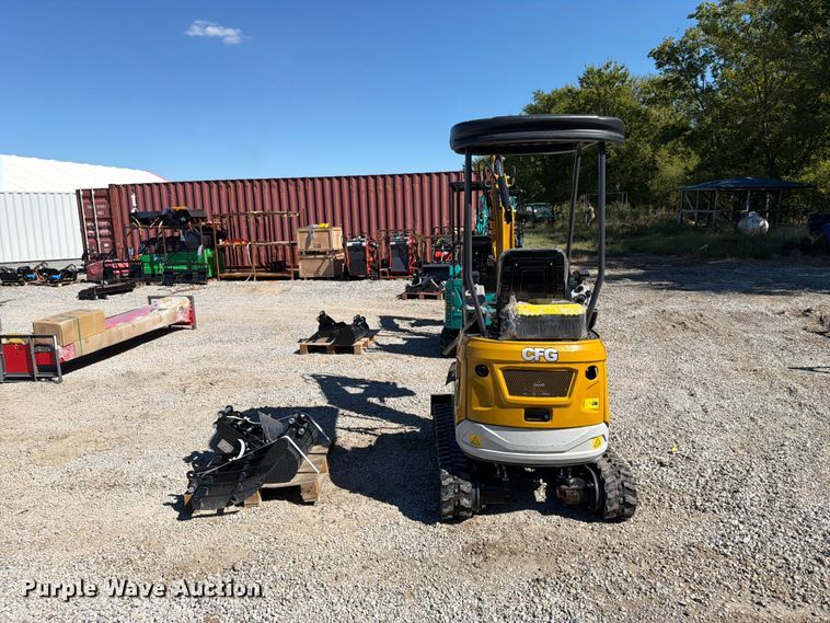 image for item EX4381 CFG Industrial XZ20R mini excavator