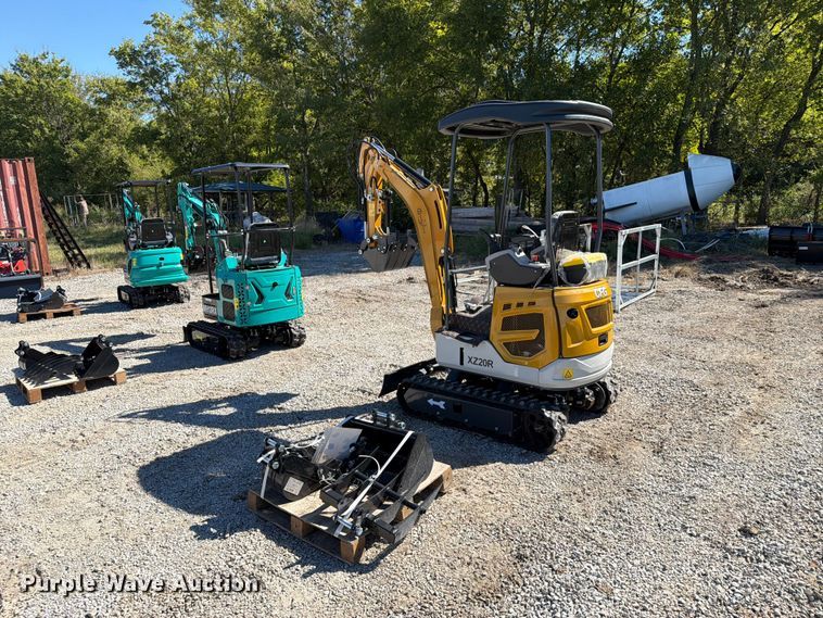 image for item EX4381 CFG Industrial XZ20R mini excavator